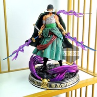 [Preferred] Super Large Blood Bath Sauron Anime Figure One Piece GK Series Three-Knife Domineering Special Effect Model Decoration High-Quality Version