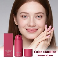 Color Changing Foundation Smart Adaptive Shade Lightweight Breathable Makeup Caking No Liquid M0W1