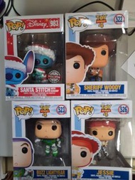 pop toy story 4 反斗奇兵 4 胡迪 翠絲 巴斯光年 史迪仔 woody Jessie santa buzz