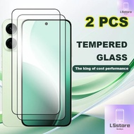 NCpatternColor Casing 2 Piece Tempered Glass For OPPO Reno 14F 14 13F 13 12F 12 11F 11 Find X9 X8S X