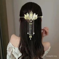 New Chinese Style Phoenix Wings Pearl Tassel Hairpin Light Luxury Niche Antique Classy Cheongsam Hai