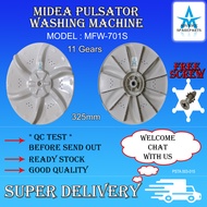 WASHING MACHINE MIDEA PULSATOR MFW-701S / MFW-751S