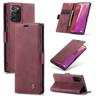 CASEME SAMSUNG GALAXY NOTE 20 ULTRA Flip Wallet Leather Case Cover Sarung Dompet Caseme Kulit PU Ori