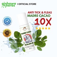 Dog Madre De Cacao Pure Leaves Extract Healing Oil - Neem and Guava Blend - 50ml - Itchy Skin Soluti