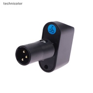 【TESG】 Electric Wheelchair Controller USB Light Port With LED Light Cannon Head Three-pin Controller Peripheral Wheelchair Accessories Hot