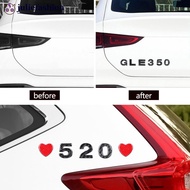 JULIEFASHION 3D Gel English Letters & Numbers Carbon Fiber Pattern Car Stickers Personalized Auto De