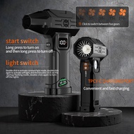 F3 Turbo Jet Blower 90000RPM Powerful Air Blower Brushless Motor Turbo Fan Wind Speed 68m/s 10000mAh