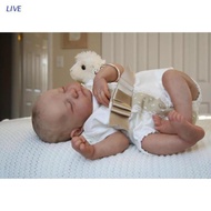 Set Mainan Boneka Bayi Reborn Tampak Asli Bahan Silikon Diy Untuk