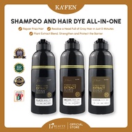 [24H FAST DELIVERY] KAFEN Forest Herb Extract Sa La Hei Yo 400ml 何首乌染洗洗发精 400ml