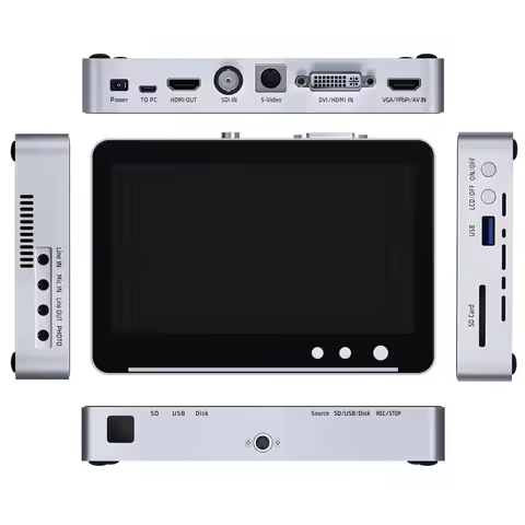 UNISHEEN UR550 SSD Device StandAlone Endoscope Camera RCA HDMI VGA YPbPr Analog Screen SDI Capture B