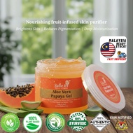 Papaya Aloe Vera Gel Moisturizer with Niacinamide & Vitamin E | For All Skin Types | Hydrating & Oil