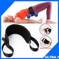 Hip Thrust Belt Trainer For Dumbbell Kettlebell Weight Plate Gym Equipment Abs Plank Gute Bridge But