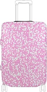 Luggage Cover for Suitcase Protector Trip Soft Pink Shimmering Sparkles Baggage Painting Travel Esse