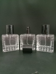 Botol parfum Bintik Kotak drat 30ml perpcs