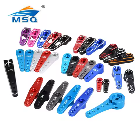 15T/23T/24T/25T/ Metal Steering Servo Arm Horn Single/Dual Arm For1/8 1/10 1/18 trx4m TRAXXAS RC Cra