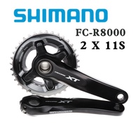 ✻Shimano DEORE XT FC-M8000 FC M8000 2x11Speed 11S MTB Bike Crankset Hollow Tech II 34T 170mm bike Co