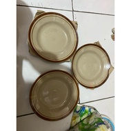 Brown list somai plate