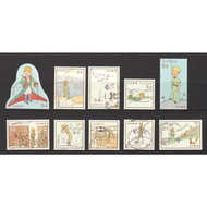 JAPAN 2019 THE LITTLE PRINCE 84 YEN COMP. SET OF 10 STAMPS IN FINE USED CONDITION