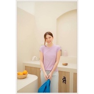 A21 เสื้อยืดแขนล้ำ ปักยิ้ม CARDIGAN_NISTA (A4F)