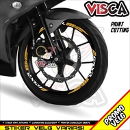 Stiker Velg List Velg Motor Cutting Sticker Velk Gsx R150 Motif Gsx R150 Abstrack