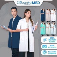 Lab Coat Medical Uniform/ Men's Coat/ Women's Coat/ Lab Coat/ Practical Coat/ Kalanka Laterai