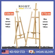 RCK Wood Easel 175cm Pine Wood Display Stand Art Painting Sketching Design Drawing Wooden Easel Deco