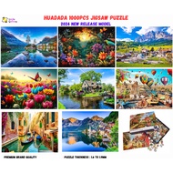 [ReadyStock ]Premium Branded Huadada High Quality 1000pcs Jigsaw Puzzle, 2024 New Release 1000PCS Pu