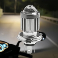 6000K H4/H6 LED(/),  Lampu Kepala Motosikal H4 H6 6000K LED 2 Warna Kuning/Putih Tinggi/Rendah untuk
