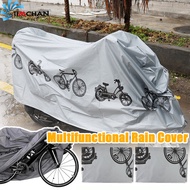 Motorcycle Rain Cover - For Lectric Vehicle - Outdoor Bicycle Protective Case - Sun Protection Multifunctional - Waterproof Dustproof Foldable - Mountain Bike Protector Accessory