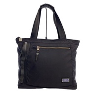AS2OV Tote Bag Nylon Black Solid 06132ANA Direct from Japan Secondhand