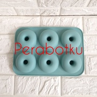 6 Cup Silicon Donut Muffin Cake Pan / Silicone Agar Ager Pudding Mold / Cup Cake