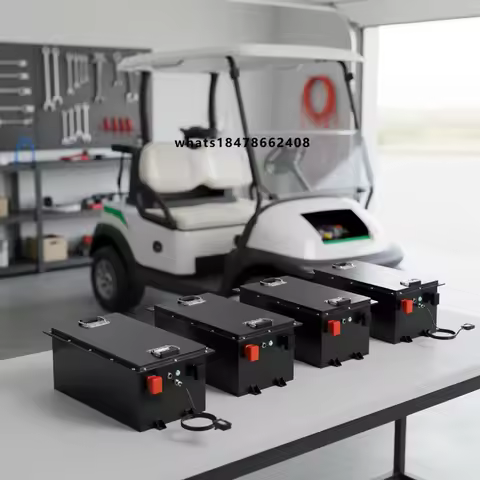 High Power 64v 60V LifePO4 Lithium Ion Batteries Pack 105ah 200ah Electric Car Golf Cart Optimized E