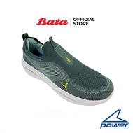 Bata บาจา Power รองเท้าเดินออกกำลังกาย แบบสวม พร้อมเทคโนโลยีรองรับน้ำหนักเท้า สำหรับผู้ชาย สีเขี่ยวมัทฉะ รหัส 8287822