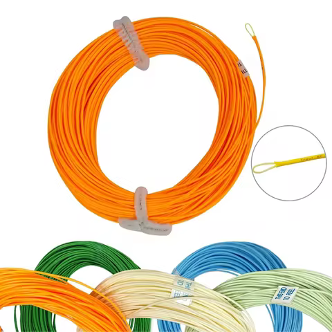 Aventik 85FT Weight Forward Fly Line Fly Fishing Floating Line with Welded Loop WF3 4 5 6 7 8F