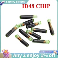 1 Pcs ID48 ID 48 Remote Key Glass Transponder Chip T6 Crypto Unlocked Copy Chip Anti-Theft Chip for 