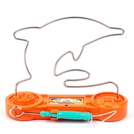 foreststore Electric Buzz Toy Maze Game Wire Skill Board Family for Children Adults