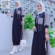 FHM DRES  MASAKINI 2022 MIDI DRES JUMBO CASUAL MIDI DRES BY