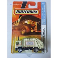 HW Hotwheels Matchbox Garbage Truck Cream Mbx Truck Garbage King