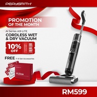 PerySmith Ai9 Lite Smart Cordless Wet & Dry Vacuum Cleaner Ai Series (Robot Vacuum Cleaner | Hard Fl