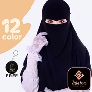 MATA Zalaiva VSHAPE - Eagle Veil 2 Layer Niqab Eagle Cat Eyes 2 Layer Without Seams Under Eyes Eagle