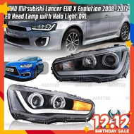 Vland Mitsubishi Lancer EVOLUTION 10 Proton Inspira Projector Headlamp LED Headlight Lampu Depan Bes