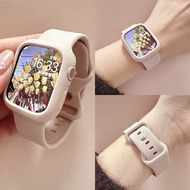 Soft Silicone Strap + Case For Smartwatch Series S10 10 9 8 7 6 5 4 3 SE Ultra/Ultra 2 i-Watch 46mm 