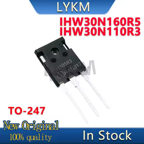 5~10/PCS New IHW30N160R5 H30SR51600V 30A IHW30N110R3 H30R1103 1000V 30A TO-247 IGBT In Stock