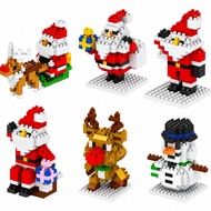 [Set of 6] Christmas Series Micro Bricks Block