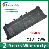 9F4FN  Laptop Battery For DELL Latitude 7320 2VKW9 tablet 2-in-1 7.6V 40Wh