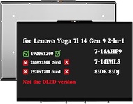 Replacement for Lenovo Yoga 7i 14" Gen 9 2-in-1 7-14AHP9 83DK 83DK000AUS 83DK000BUS 1920x1200 WUXGA 