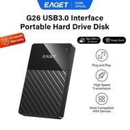 EAGET G26 5Gbps High-Speed Portable External Hard Drive For PC Desktop&Laptops&Phone (250GB/320GB/50