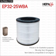 Electrolux EP32-25WBA Ultimate Home 300 Compatible Hepa & Carbon Filter - Hepalife
