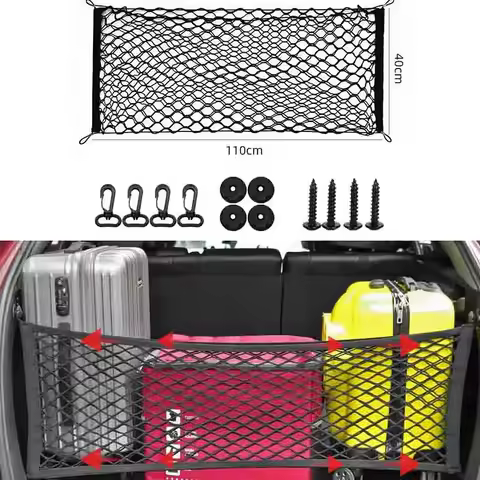 Car Trunk Net For Toyota RAV4 RAV 4 Accessories 1995-2023 XA50 XA40 XA30 XA20 XA10 Interior Luggage 