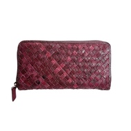 鴕鳥皮 0766MH 圓形拉鍊網眼輕便長版皮夾

鴕鳥皮酒紅色 BORDEAU